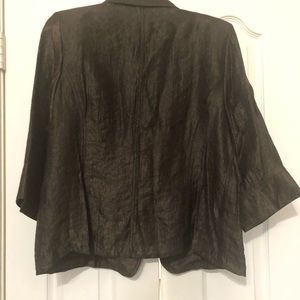 Chocolate Brown silky blazer